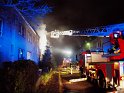 7.11.2012 Feuer 2 Koeln Porz Westhoven Auf dem Wasserfeld